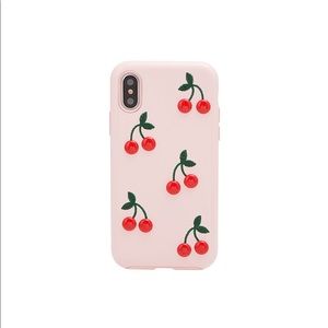Sonix Cherry Leather Phone Case